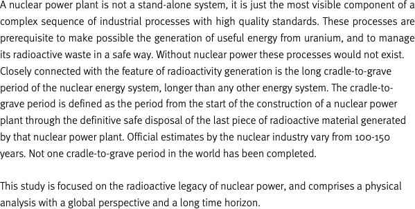 A nuclear power plant is